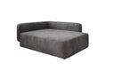 Hondenslaapbank BelloCouch 80 × 60 cm in Ribstof