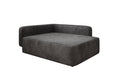 Hondenslaapbank BelloCouch 80 × 60 cm in Ribstof