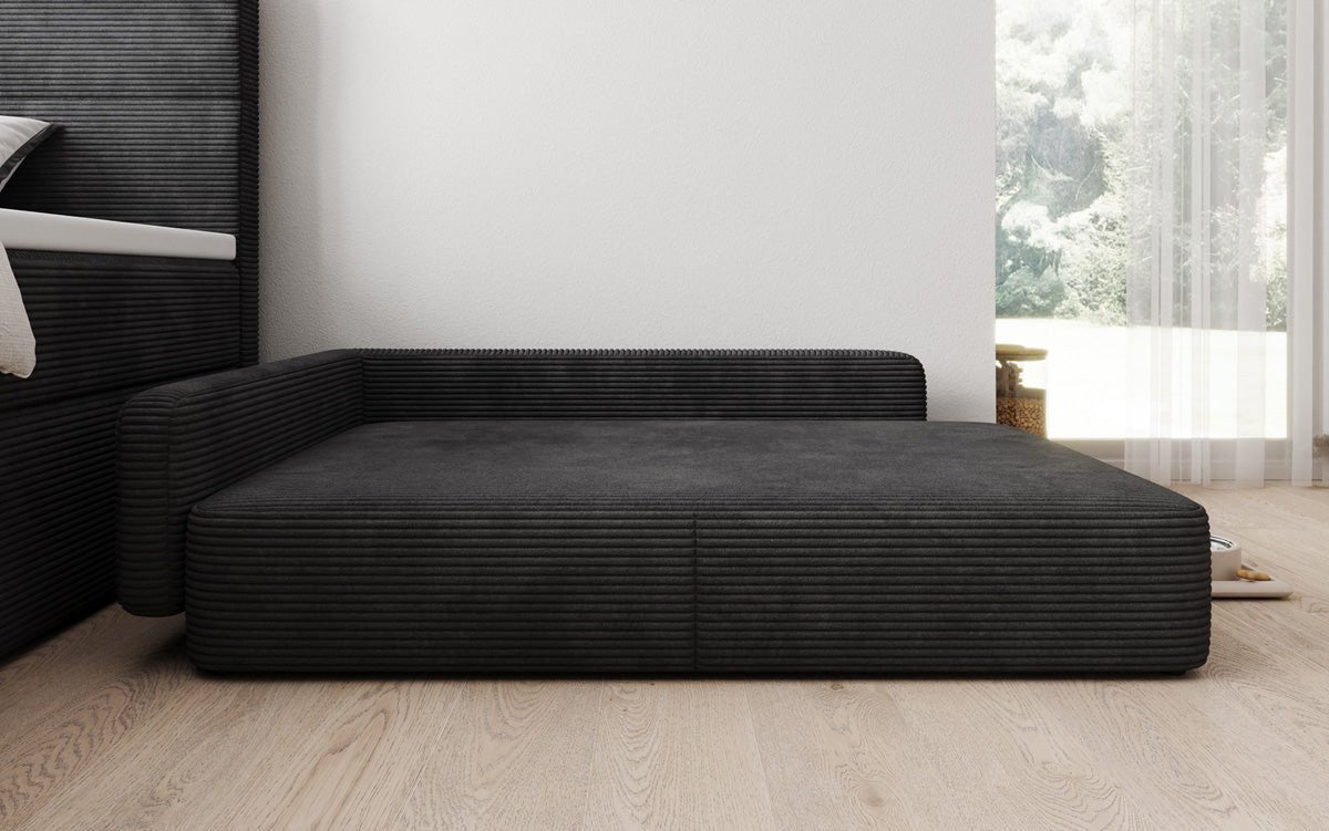 Hondensofa BelloCouch 100 × 120 cm in Ribstof