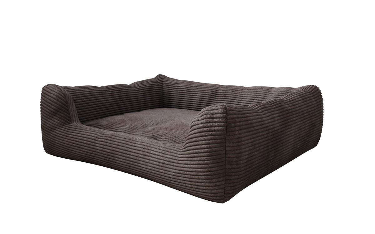 Hondenbed Cosmo 120 × 80 cm in Ribstof