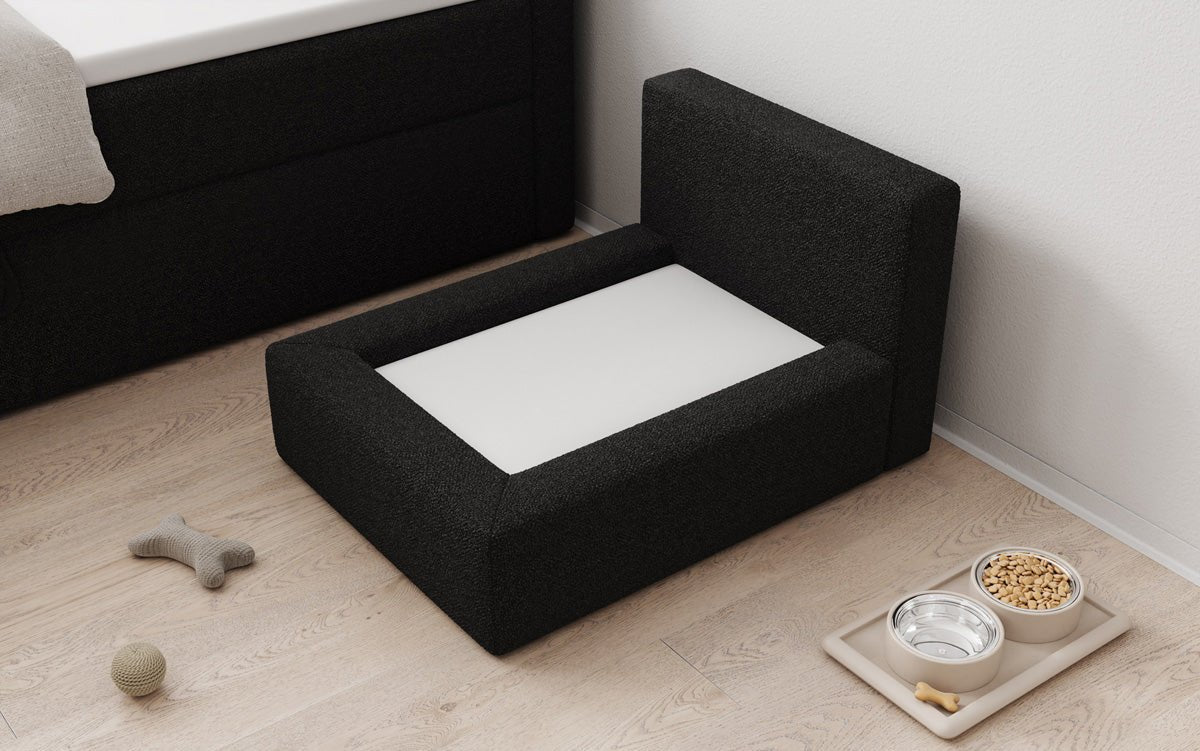 Hondenbed LupoLounge 80 × 60 cm in Bouclé
