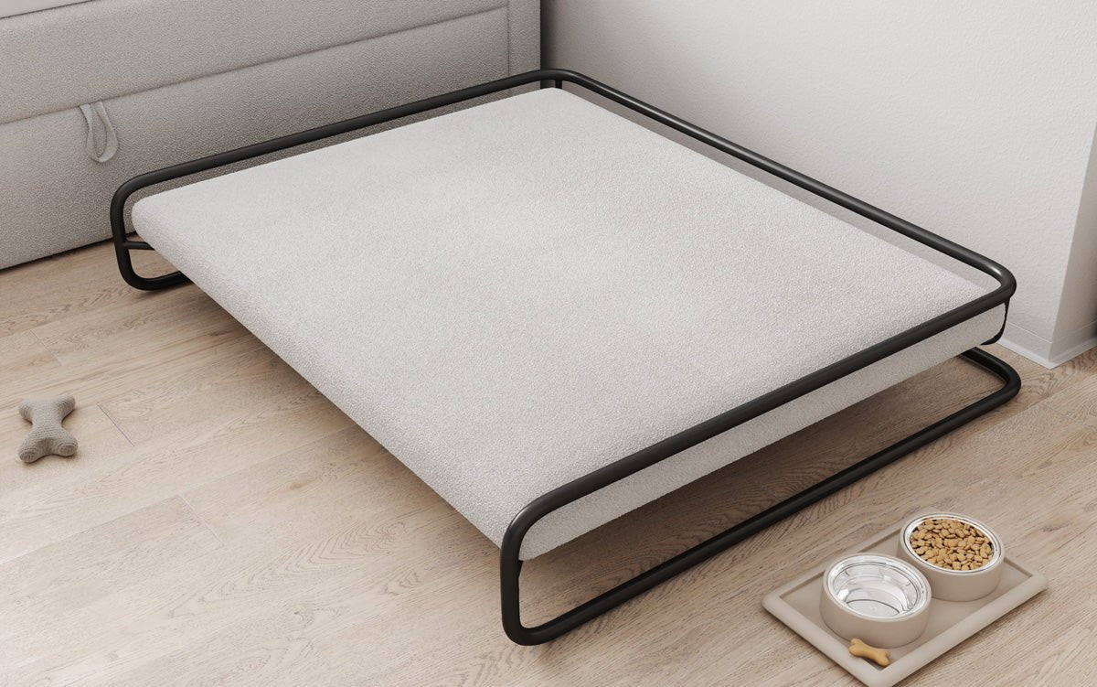 Lit pour chien Arlo 100×120 cm en Bouclé