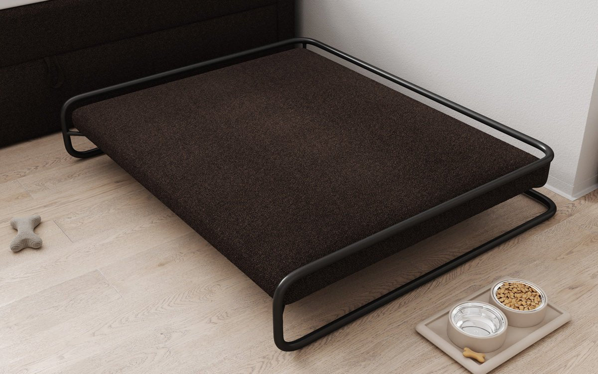 Lit pour chien Arlo 100×120 cm en Bouclé