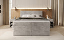 Lit boxspring Noren avec rangement en Velours