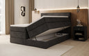 Lit boxspring Noren avec rangement en Velours