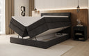 Lit boxspring Noren avec rangement en Velours