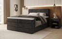 Lit boxspring Noren avec rangement en Velours
