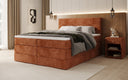 Boxspringbett Noren mit Stauraum in Cord