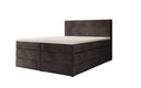 Lit boxspring Noren avec rangement en Velours