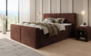 Lit boxspring Ophelia II avec tiroirs en velours
