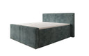 Lit boxspring Ophelia II avec tiroirs en côtelé