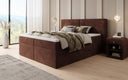 Boxspringbed Ophelia met laden in fluweel