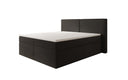 Boxspringbed Ophelia met laden in Teddystof Bouclé