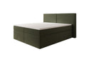 Boxspringbed Ophelia met laden in Teddystof Bouclé