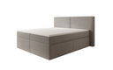 Boxspringbed Ophelia met laden in Teddystof Bouclé