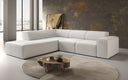 Designer Ecksofa Idiola in Teddy Bouclé