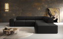 Designer Ecksofa Idiola in Teddy Bouclé