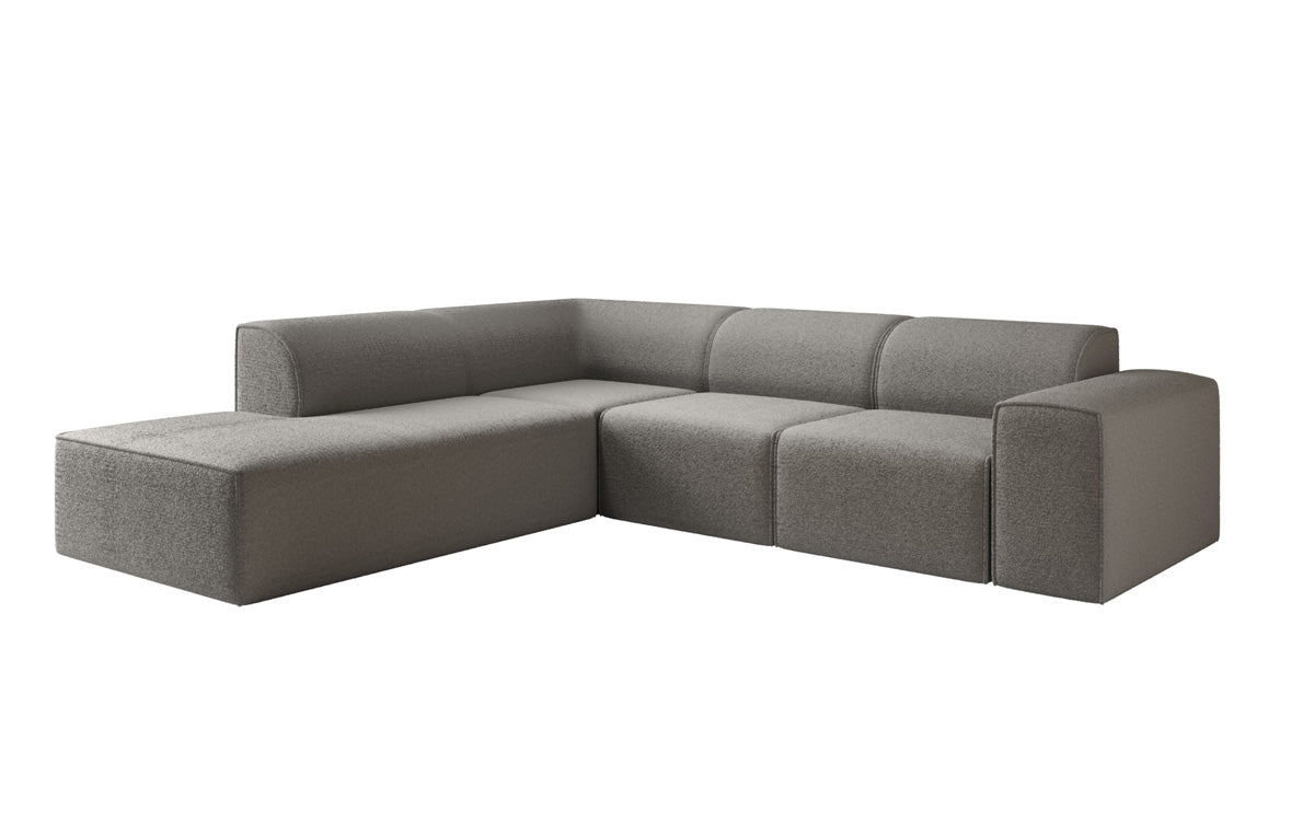 Canapé design Idiola L en Peluche Bouclé