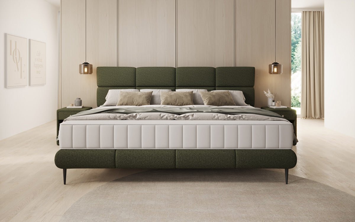 Familien Polsterbett Milano Bouclé in 220/240x200