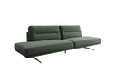 Designer Sofa Torino 3 Sitzer Open in Bouclé