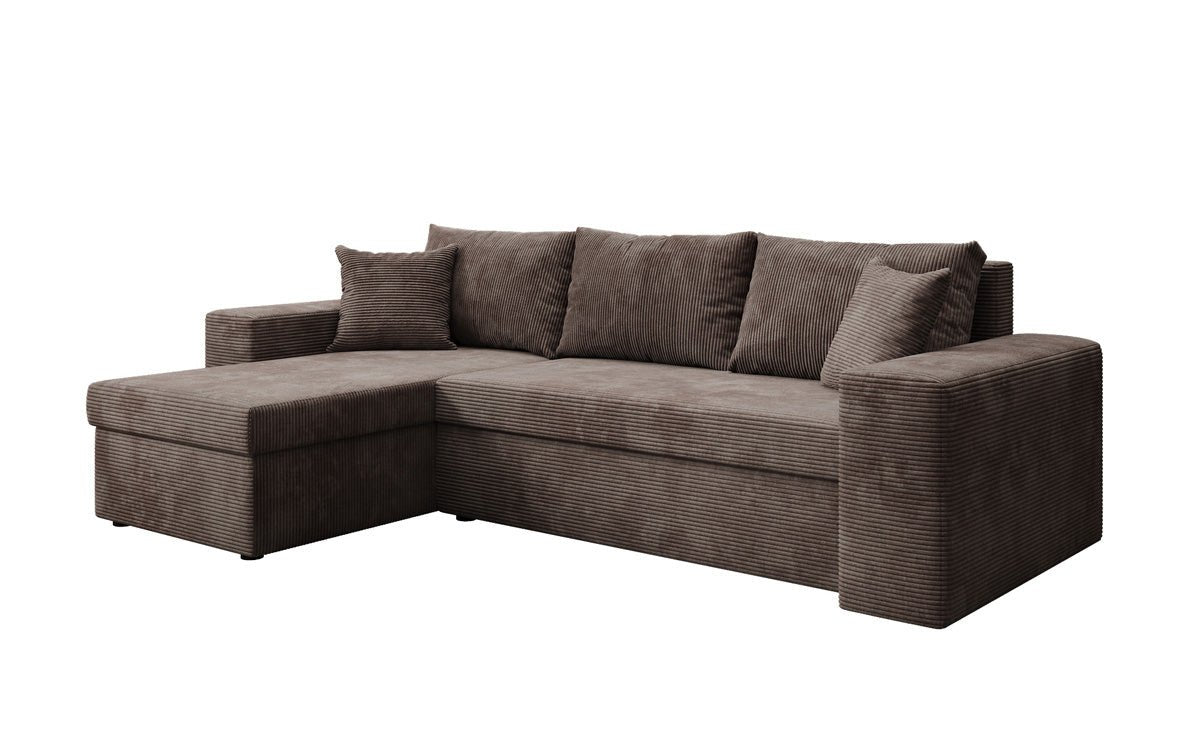 Designer Sofa Denver Cord met slaap- en klapfunctie