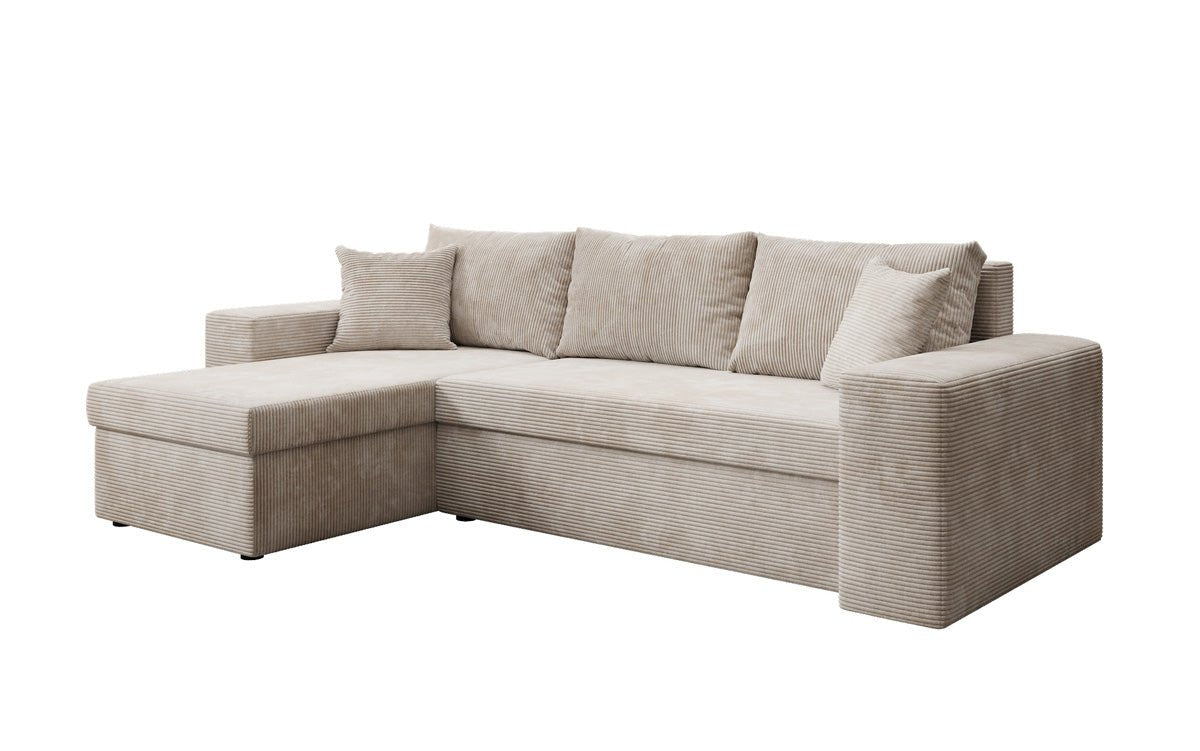 Designer Sofa Denver Cord met slaap- en klapfunctie