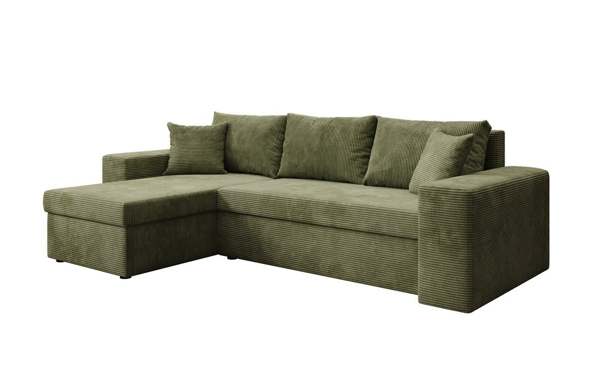 Designer Sofa Denver Cord met slaap- en klapfunctie