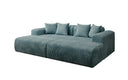 Design loungesofa Shelly in Ribstof