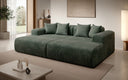 Design loungesofa Shelly in Ribstof
