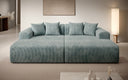 Design loungesofa Shelly in Ribstof