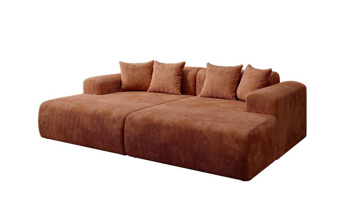 Designer Lounge-Sofa Shelly in Cord