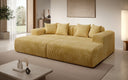 Design loungesofa Shelly in Ribstof