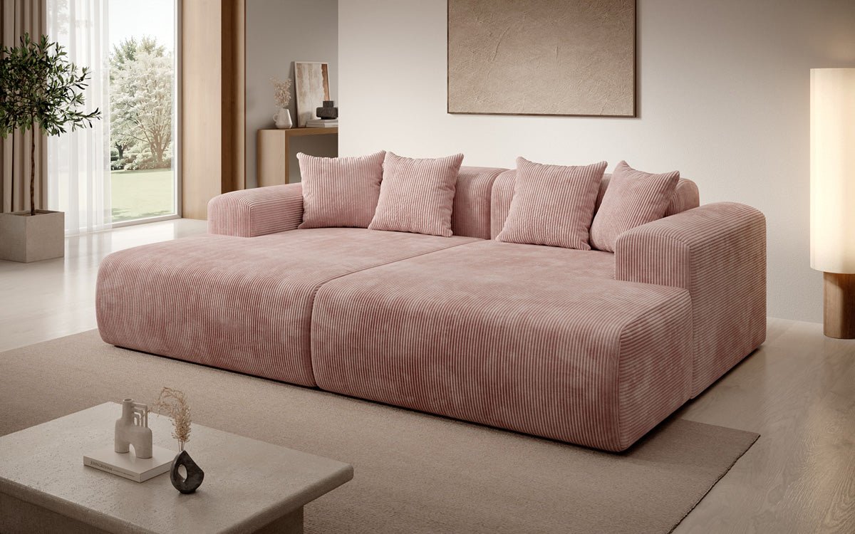 Designer Lounge-Sofa Shelly in Cord