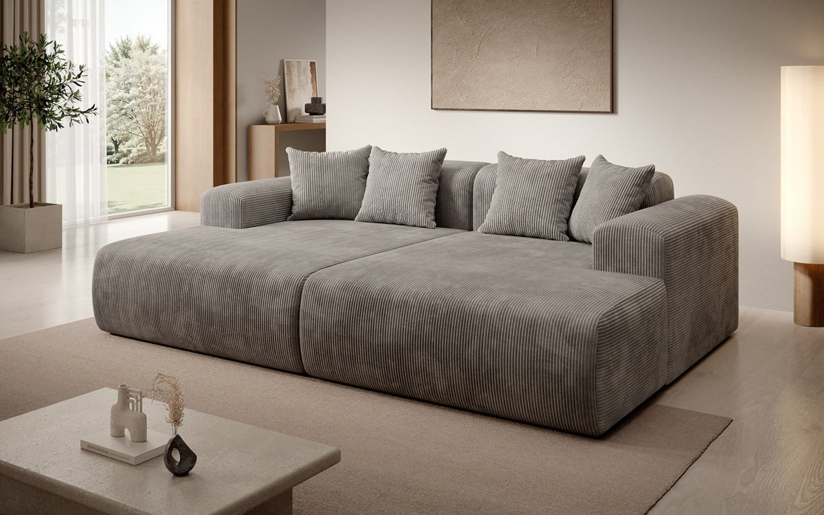 Designer Lounge-Sofa Shelly in Cord