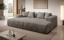 Design loungesofa Shelly in Ribstof