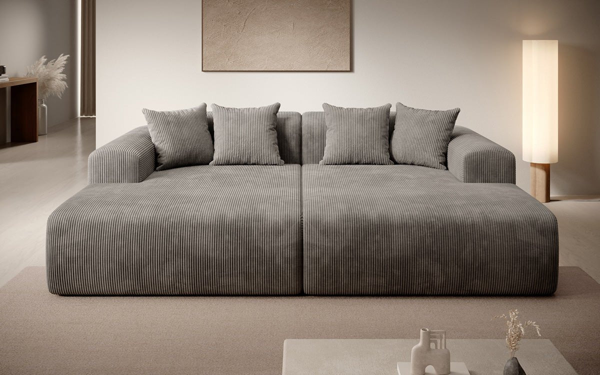 Designer Lounge-Sofa Shelly in Cord