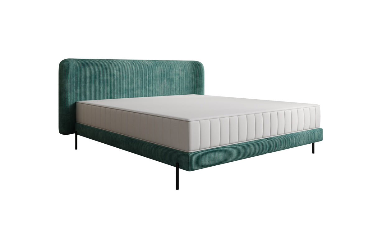Designer Polsterbett Enna in Cord