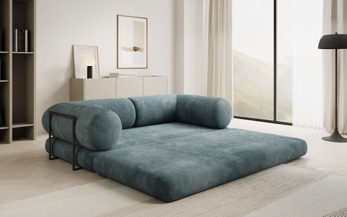 Designer Sofa Lazy Tube 3 Sitzer in Cord