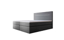 Boxspringbett Sejour Bouclé mit LED u. Stauraum
