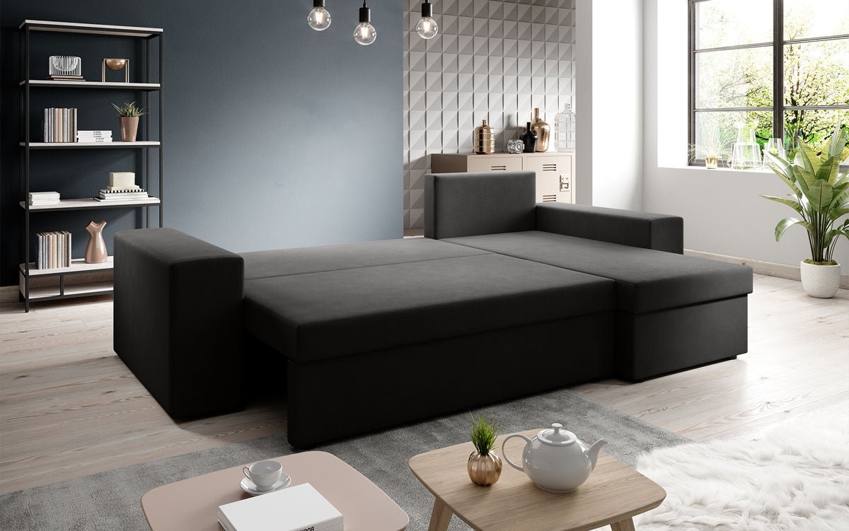 Designer Sofa Denver Stof met slaap- en klapfunctie
