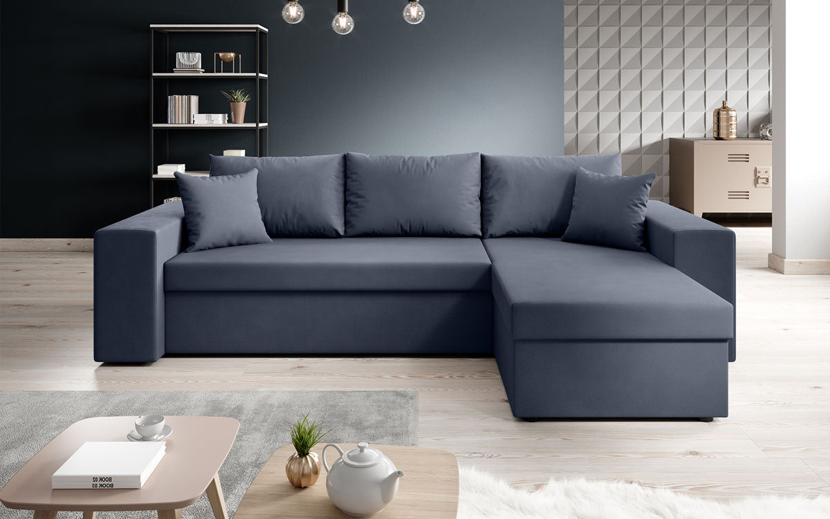 Designer Sofa Denver Stof met slaap- en klapfunctie