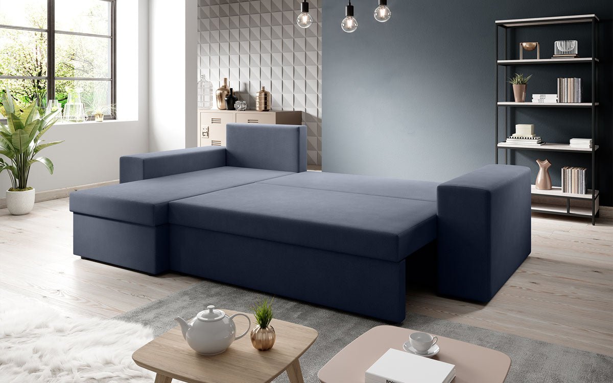 Designer Sofa Denver Stof met slaap- en klapfunctie