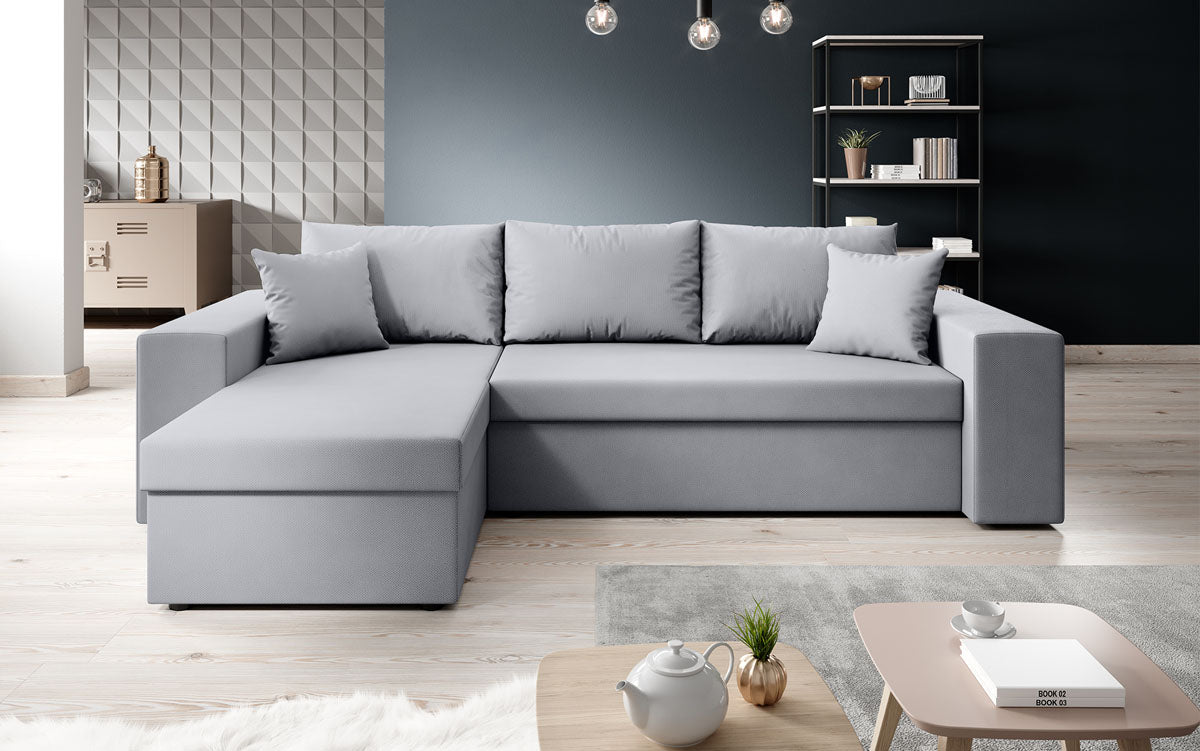 Designer Sofa Denver Stof met slaap- en klapfunctie