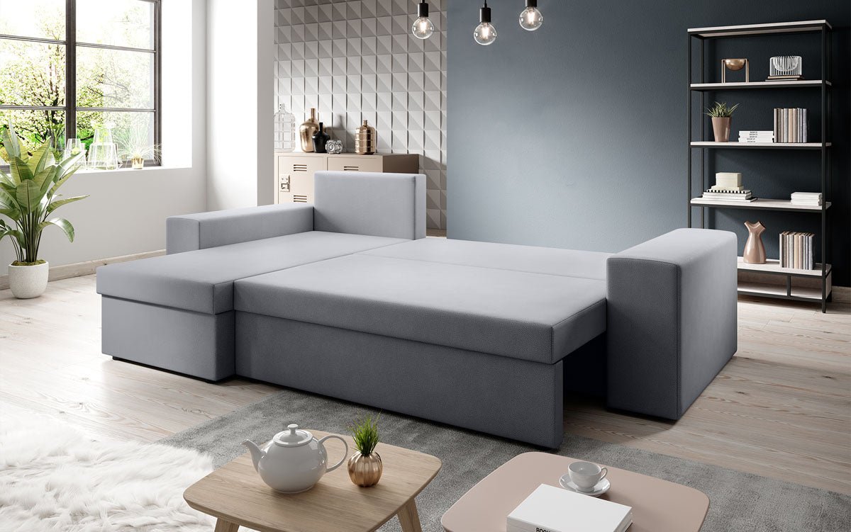 Designer Sofa Denver Stof met slaap- en klapfunctie