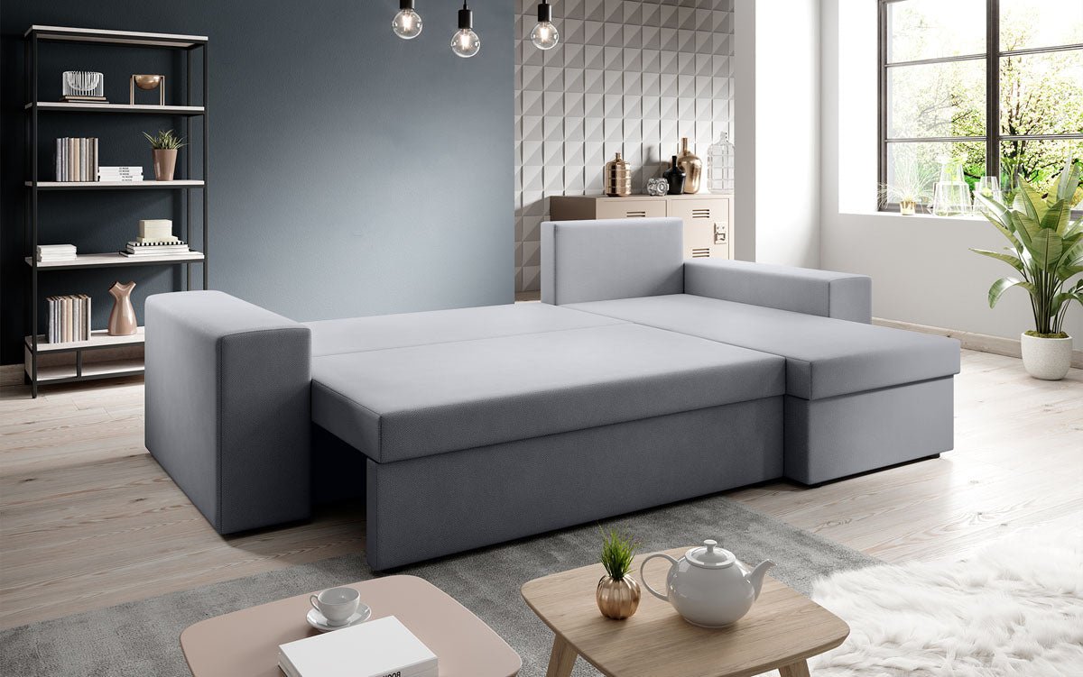 Designer Sofa Denver Stof met slaap- en klapfunctie