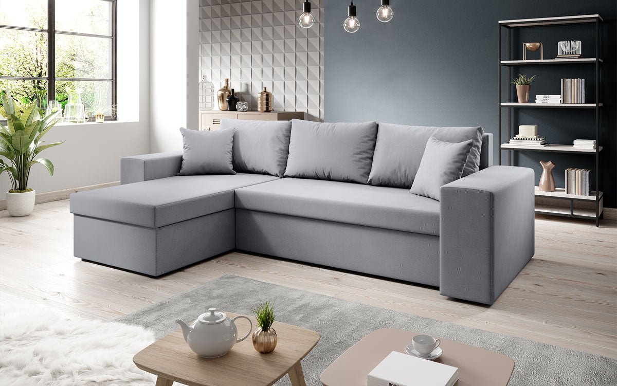 Designer Sofa Denver Stof met slaap- en klapfunctie