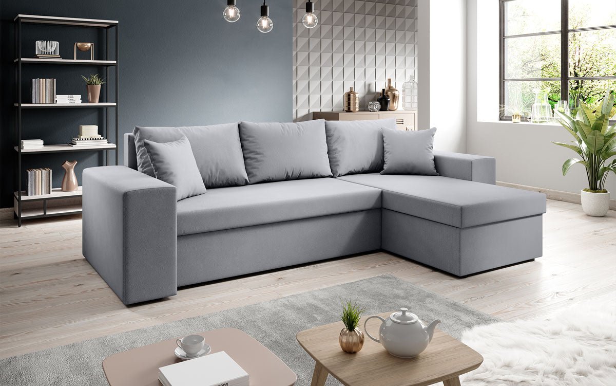 Designer Sofa Denver Stof met slaap- en klapfunctie