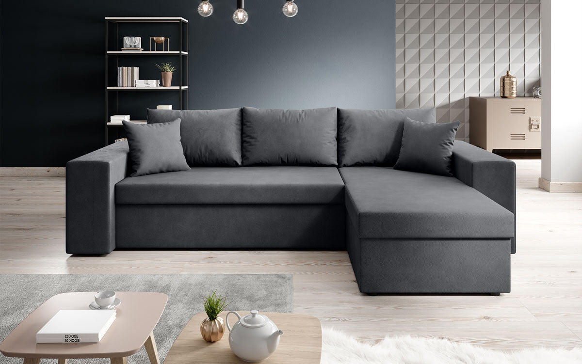 Designer Sofa Denver Stof met slaap- en klapfunctie