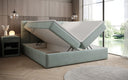 Boxspringbed Lux Fluweel met opbergruimte