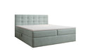 Boxspringbed Lux Fluweel met opbergruimte